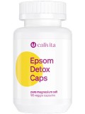 Cumpara ieftin Epsom Detox caps, Sulfat de Magneziu, Sare 100% pură, pentru Susţinerea Tranzitului Intestinal și Eliminarea Toxinelor (90 capsule) - Calivita