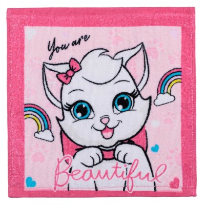 Prosopel Bumbac, Model Pisica, Roz, 30x30cm foto