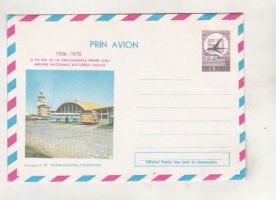 bnk ip Aeroportul M Kogalniceanu Constanta - necirculat - 1976 foto