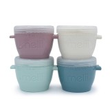SET 4 RECIPIENTE SILICON SNAPGO, MELII LUXE, 4 177 ML