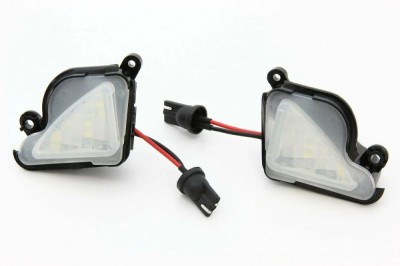 Set de 2 Lampi LED sub-oglinda (Puddle Lights) pentru Skoda Octavia 2, II 3, III Superb 2, II foto