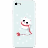 Husa silicon pentru Apple Iphone 6 Plus, Cute Cat
