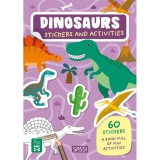 Carte de activitati cu abtibilduri - Dinozauri PlayLearn Toys, Sassi