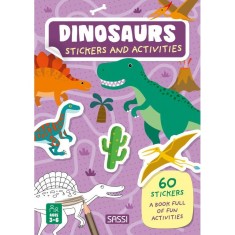 Carte de activitati cu abtibilduri - Dinozauri PlayLearn Toys