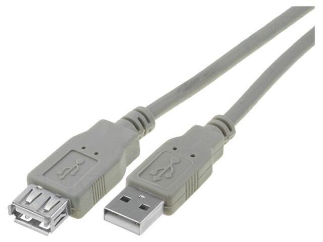 Cablu USB 2.0 5m Gri PVC