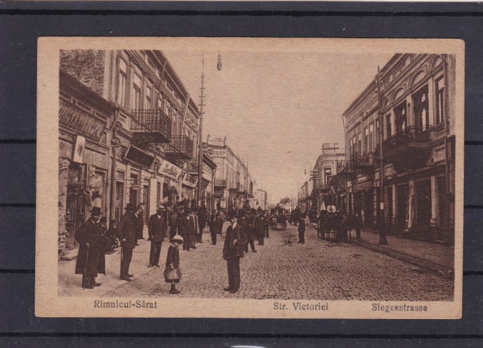 MUNTENIA BUZAU RAMNICUL SARAT STRADA VICTORIEI CIRCULATIE MILITARA