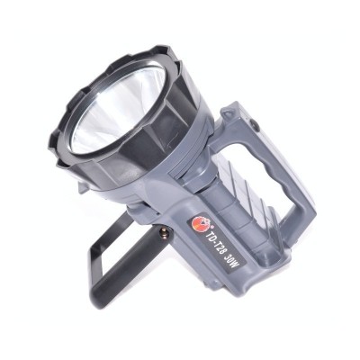 Lanterna elSales TD-T28 cu LED 30 W , acumulator integrat , negru foto