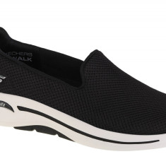 Pantofi pentru adidași Skechers Go Walk Arch Fit Grateful 124401-BKW negru