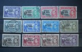 1952 SERIE TRISTAN DA CUNHA, COLONII BRITANICE ,COTA 174$ ,STAMPILATE