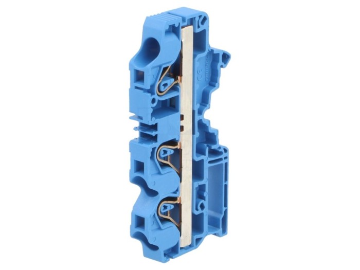 Conector Șine 0.5-10mm2 3 Borne