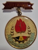 INSIGNA PIONIER Medalie Cutezatorul Diametru 32