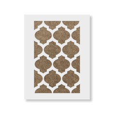 Sablon 860x540x0.7mm Moroccan Refolosibil, model MXSP7031