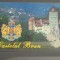 BRAN - Castelul voievodului VLAD TEPES &quot; DRACULA &quot;, vedere dinspre nord- est, Stema regala a Romaniei - pe verso reproducere dupa o veche pictura -
