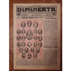 Ziarul Dimineata nr. 3.330 din 12 iunie 1913
