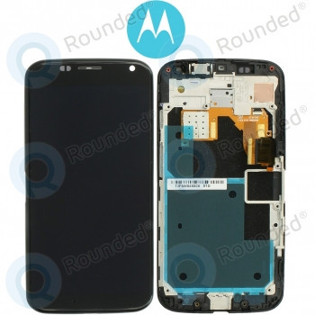 Motorola Moto X (XT1052) Capac frontal modul display + LCD + digitizer negru foto