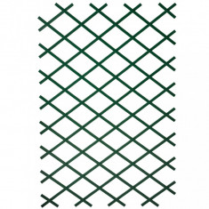 Nature Gard de gradina tip Trellis, 50 x 150 cm PVC, verde, 6040702 foto