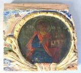 "Proorocul Solomon" fragment de catapeteasma Moldova secolul 18