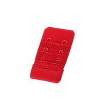 Extensie fixa pentru sutien, latime 3.5 cm, Rosu, metal, 115, Crisalida