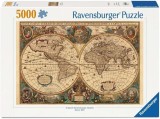 Puzzle harta antica a lumii 5000