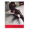 Caiet Muzica A4, 24 File, Spira, Daco - Ideal pentru Partituri, Note Muzicale