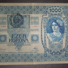 SD0156 Romania 1000 korona 1902 stampilata