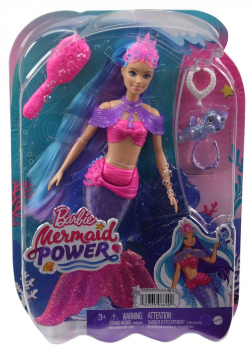 BARBIE MERMAID POWER PAPUSA SIRENA