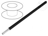 Cablu litat 18AWG PVC negru 600V 30m