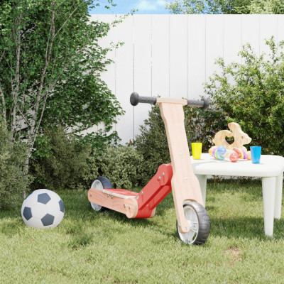 Gossi trotineta pentru copii 2 in 1, rosu foto