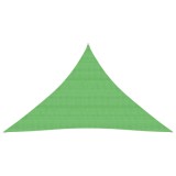 Gossi panza parasolar, verde deschis, 3x3x4,2 m, hdpe, 160 g/m2