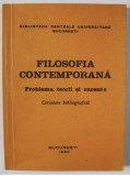 Filosofia contemporana Probleme, teorii si curente 1980