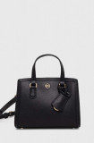 MICHAEL Michael Kors poseta de piele culoarea negru