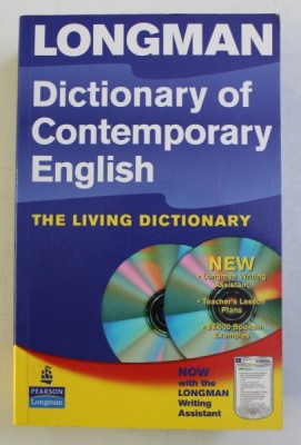 DICTIONARY OF CONTEMPORARY ENGLISH - TH ELIVING DICTIONARY by DELLA SUMMERS , 2003 , LIPSA CD* foto