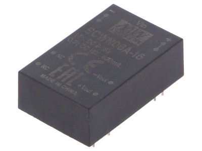 Convertor DC/DC 6W, 15V, 0.4A foto
