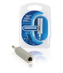 Adaptor Jack 3.5 mm mono tata - 6.35 mm mono mama Bandridge foto