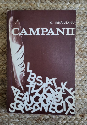 G. IBRAILEANU - CAMPANII foto