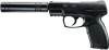Pistol Airsoft Umarex Combat Zone COP SK CO2 NBB, 140 m/s, 15 bile, ABS+Metal, Semi-Automat + Amortizor