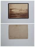 Fotografie de colectie Cabinet, Fotograf anonim, Vedere / Peisaj din Maria Radna, Lipova, Banat, Romania, Austro-Ungaria, ca. 1885-1895
