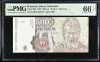 (1) BANCNOTA ROMANIA - 500 LEI 1991, APRILIE 1991, GRADATA PMG - 66 EPQ