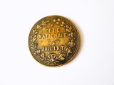 Franta medalie 14 iulie,ziua nationala a Republicii Franceze aproximativ 1890