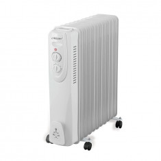 Calorifer electric cu termostat, 11 elementi, MAESTRO MR-950-11 2000W foto