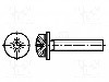 Surub M5, otel, 12mm, cap rotund, BOSSARD, 1370219