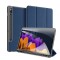 Husa Tableta Duxducis Domo Smartcase Samsung Galaxy Tab S7+ Plus, S7 Fe, Albastru