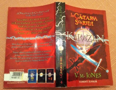 In cautarea Soarelui. Karazan cartea a patra. Corint Junior, 2008 - V. M. Jones foto