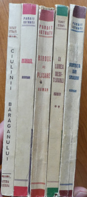 Lot de 5 volume interbelice de Panait Istrati in lb. romana , stare foarte buna foto