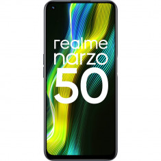 Narzo 50 Dual Sim Fizic 128GB LTE 4G Negru 4GB RAM foto