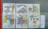 TS21 - Timbre serie DDR - 1984 Mi1995-2000 Povesti Desene, Stampilat