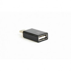 Adaptor Gembird CC-USB2-CMAF-A USB-C - USB Negru foto