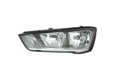 Far AUDI A1 (8X), 12.2014-12.2018, partea stanga, DEPO, H15+H7+HY21W; electrical; cu motor; halogen, foto