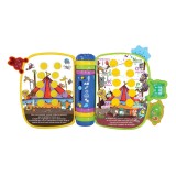 Carte muzicală interactivă pentru copii, Multicolor, 7 funcții educative, CMCLASS