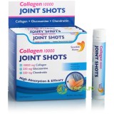 Joint Shots - Colagen Lichid Hidrolizat de Tip 1,2 si 3 - 10000mg cu Glucozamina Sulfat, MSM, Condroitina, Turmeric, Ceai Verde si Vitamine 20 fiole